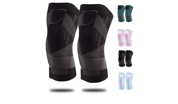 Amazon.com: Konpresio Knee Compression Sleeve for Knee Pain, Konpresio Knee  Braces, Compression Knee Sleeve for Men & Women, Knee Brace for Arthritis  Pain and Support,Soft,Non-slip,Breathable (Medium, Black/1pair) : Health &  Household